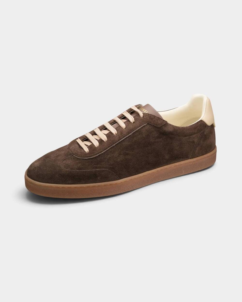 NEW BRUNELLO CUCINELLI men's suede sneaker in dark brown